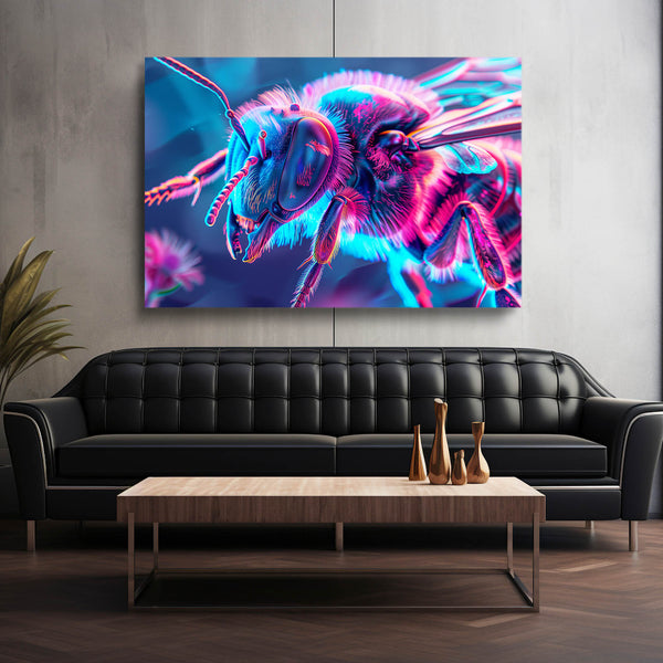 Electric Aura Bee Art | MusaArtGallery™