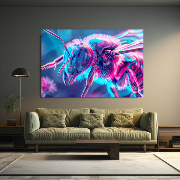 Electric Aura Bee Art | MusaArtGallery™