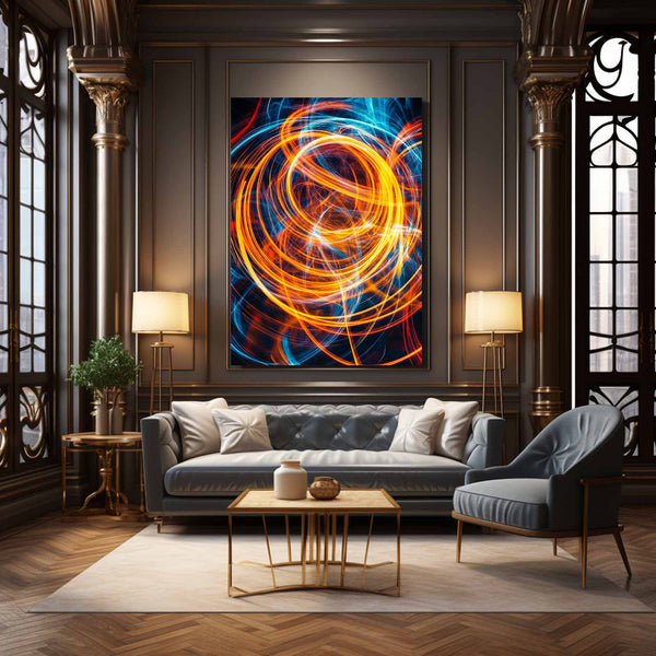 Electric Fusion Abstract Art | MusaArtGallery™