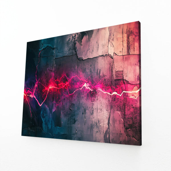 Electric Pink Abstract Art | MusaArtGallery™