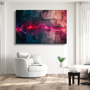 Electric Pink Abstract Art | MusaArtGallery™