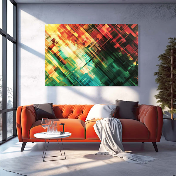 Electric Spectrum Abstract Art | MusaArtGallery™