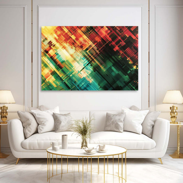 Electric Spectrum Abstract Art | MusaArtGallery™