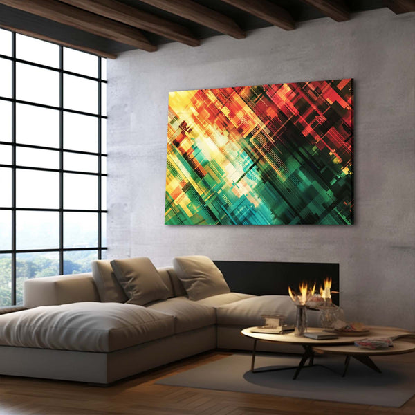 Electric Spectrum Abstract Art | MusaArtGallery™