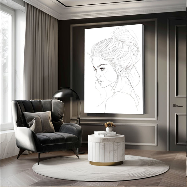 Elegance Line Art | MusaArtGallery™