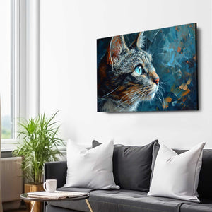 Elegant Cat Wall Art | MusaArtGallery™