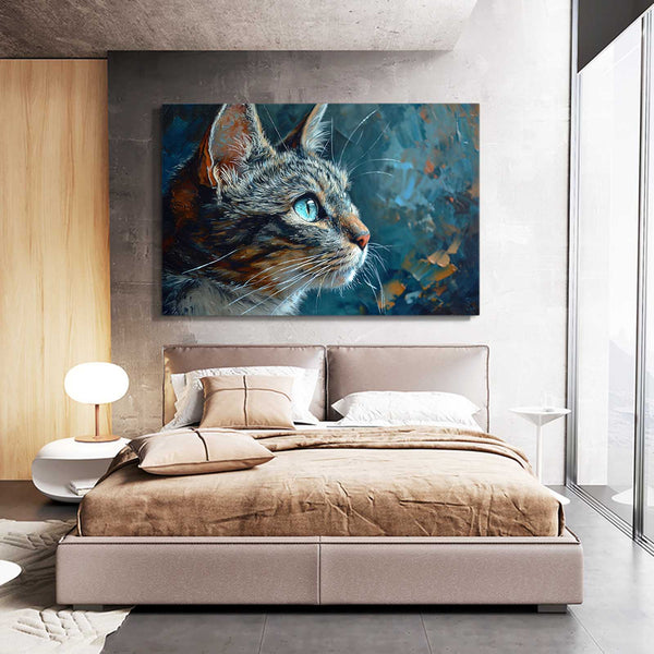 Elegant Cat Wall Art | MusaArtGallery™