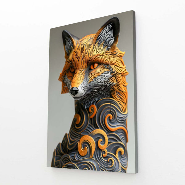 Elegant Fox Wall Art | MusaArtGallery™