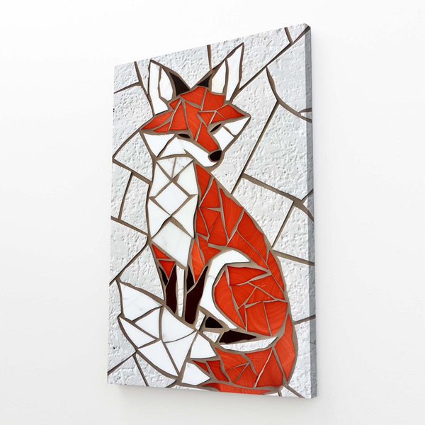 Elegant Geometric Fox Art | MusaArtGallery™