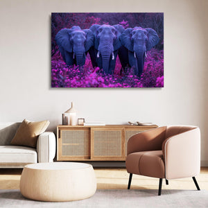 Elephant 3D Wall Art | MusaArtGallery™