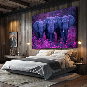 Elephant 3D Wall Art | MusaArtGallery™