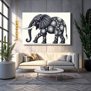 Elephant Art Drawing | MusaArtGallery™