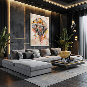 Elephant Boho Wall Art | MusaArtGallery™