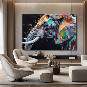Elephant Canvas Wall Art | MusaArtGallery™