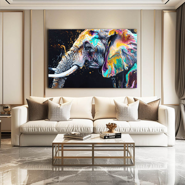 Elephant Canvas Wall Art | MusaArtGallery™