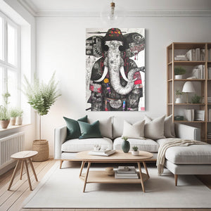 Elephant Chalk Art | MusaArtGallery™
