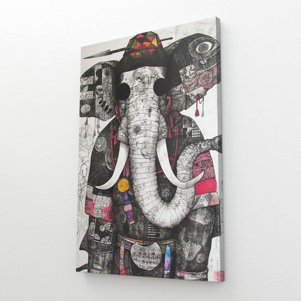 Elephant Chalk Art | MusaArtGallery™