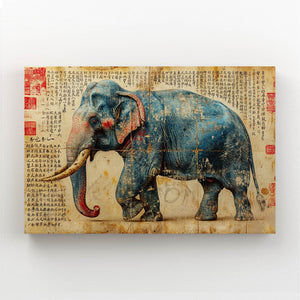 Elephant Clip Art Silhouette | MusaArtGallery™