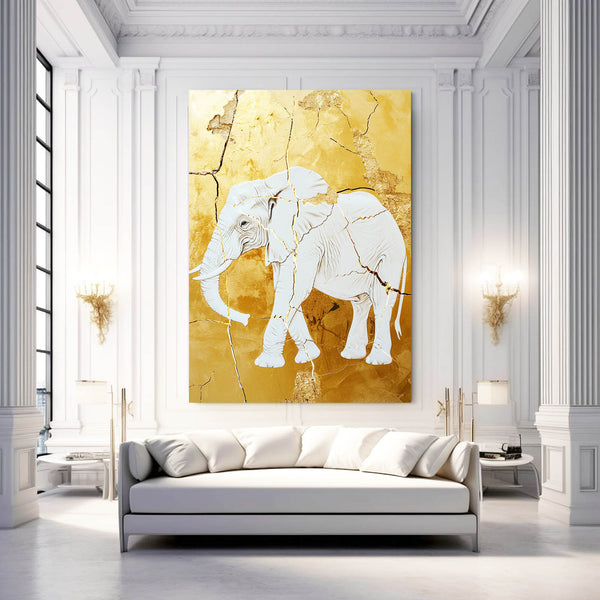 Elephant Mandala Wall Art | MusaArtGallery™