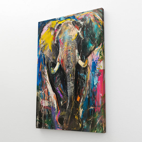 Elephant Colored Art | MusaArtGallery™