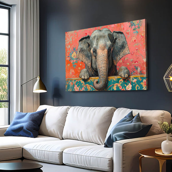Elephant Nursery Wall Art | MusaArtGallery™
