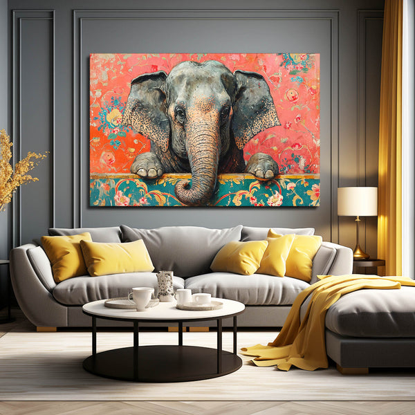 Elephant Nursery Wall Art | MusaArtGallery™