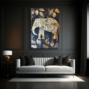Abstract Elephant Art Decor | MusaArtGallery™