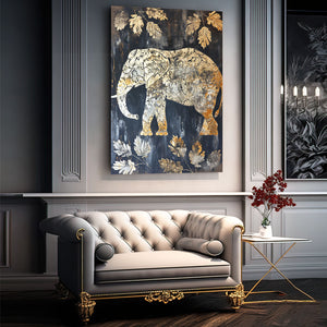Abstract Elephant Art Decor | MusaArtGallery™