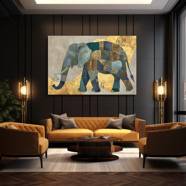 Elephant Poster Art  | MusaArtGallery™