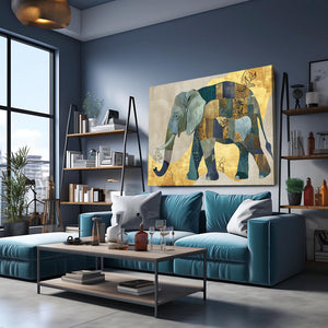 Elephant Poster Art  | MusaArtGallery™