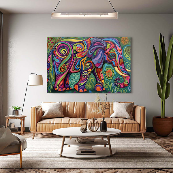 Elephant Print Wall Art | MusaArtGallery™