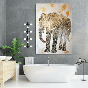 Elephant Silhouette Art  | MusaArtGallery™