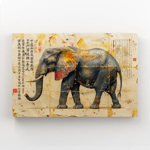 Elephant Silhouette Clip Art | MusaArtGallery™