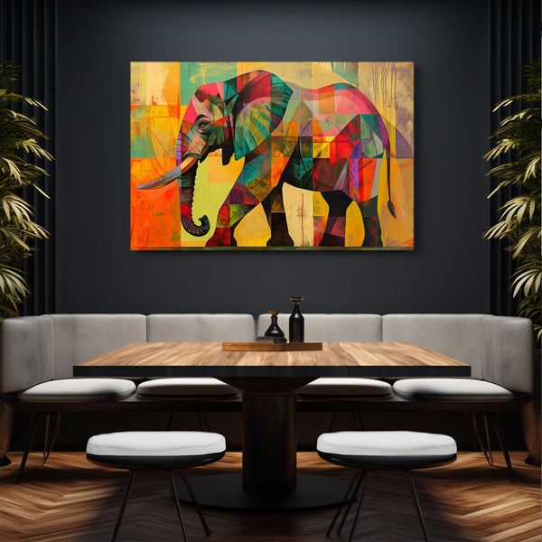 Elephant Wall Art Canvas | MusaArtGallery™