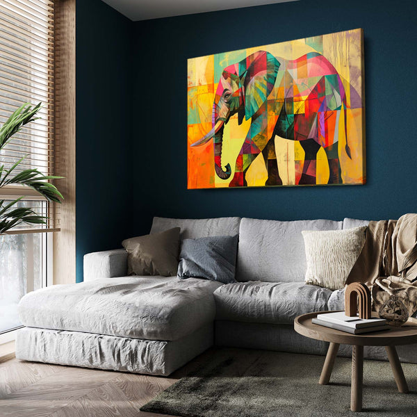 Elephant Wall Art Canvas | MusaArtGallery™
