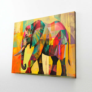 Elephant Wall Art Canvas | MusaArtGallery™