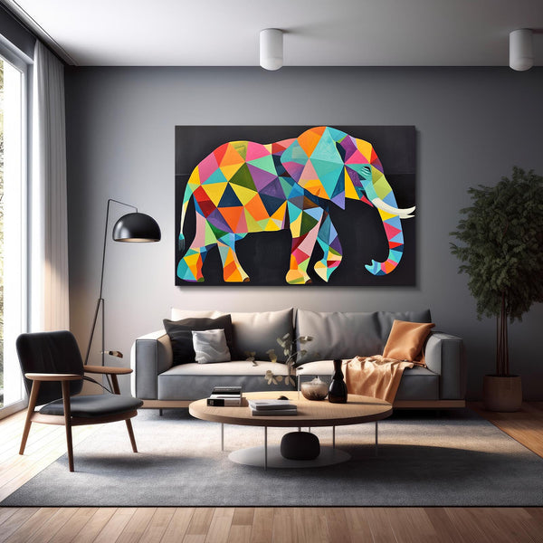 Elephant Wall Art Large  | MusaArtGallery™