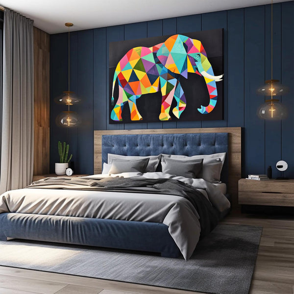 Elephant Wall Art Large  | MusaArtGallery™