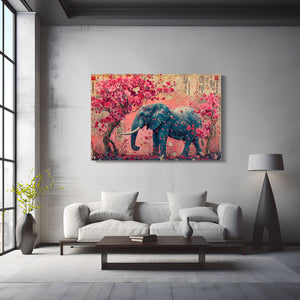 Elephant Wall Art Nursery | MusaArtGallery™