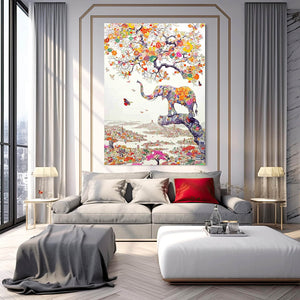 Canvas Wall Elephant Art | MusaArtGallery™