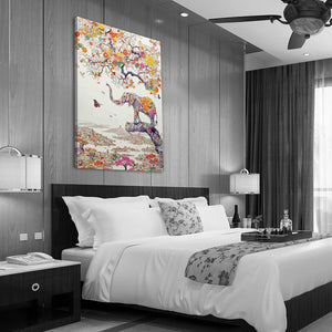 Canvas Wall Elephant Art | MusaArtGallery™