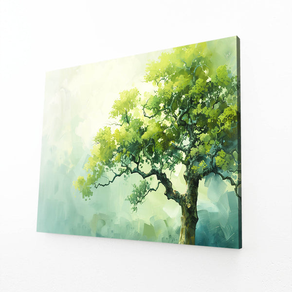 Emerald Whisper Tree Art | MusaArtGallery™