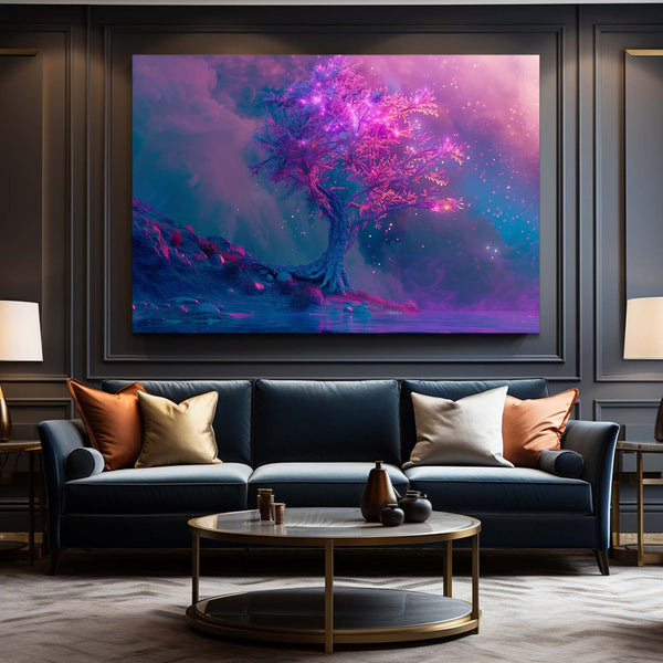 Enchanted Night Tree Art | MusaArtGallery™