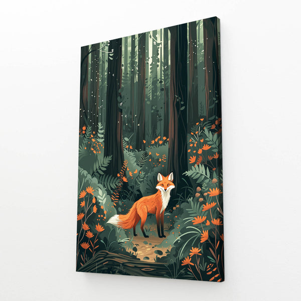 Enchanting Fox Canvas Art | MusaArtGallery™