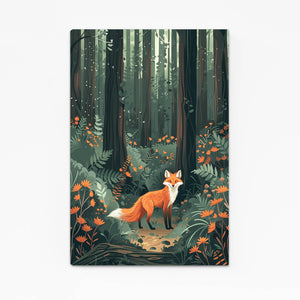 Enchanting Fox Canvas Art | MusaArtGallery™