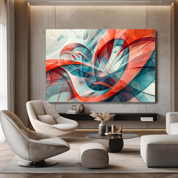 Energetic Flow Abstract Art | MusaArtGallery™