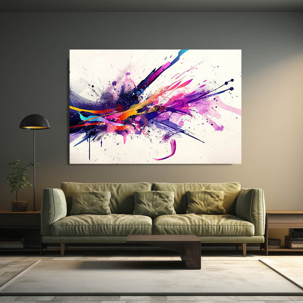 Energy Burst Abstract Art | MusaArtGallery™