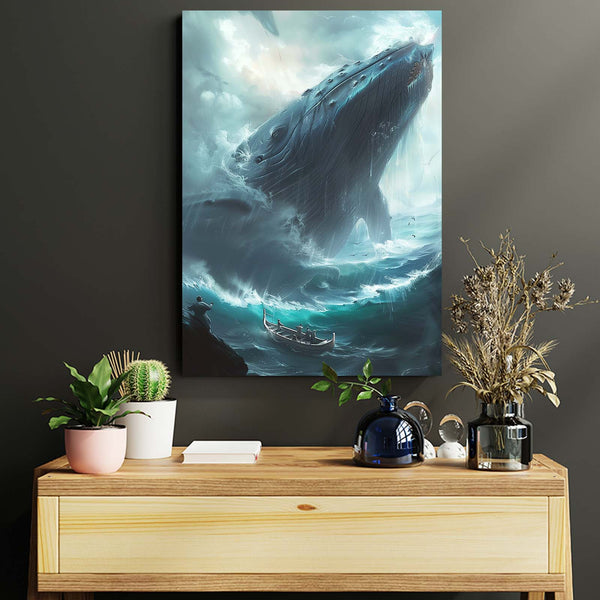 Epic Ocean Encounter Whale Art | MusaArtGallery™