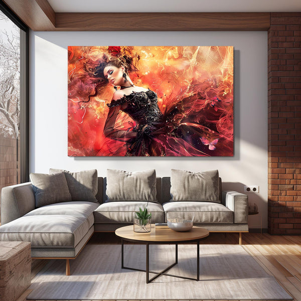  Erotic Fire Lady Art   | MusaArtGallery™