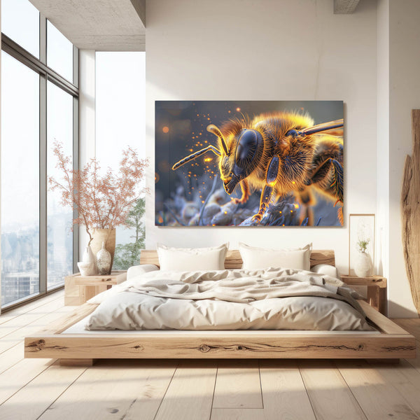 Eternal Glow Bee Art | MusaArtGallery™